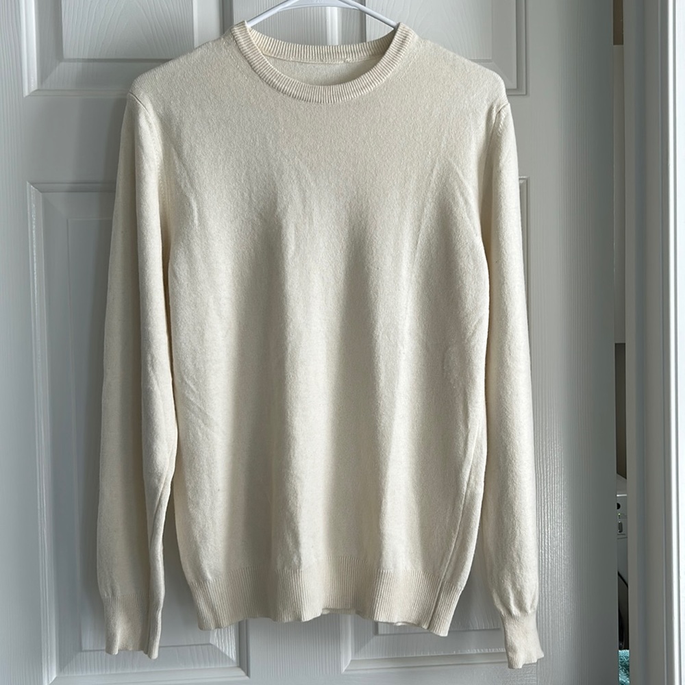 Merino crew neck sweater